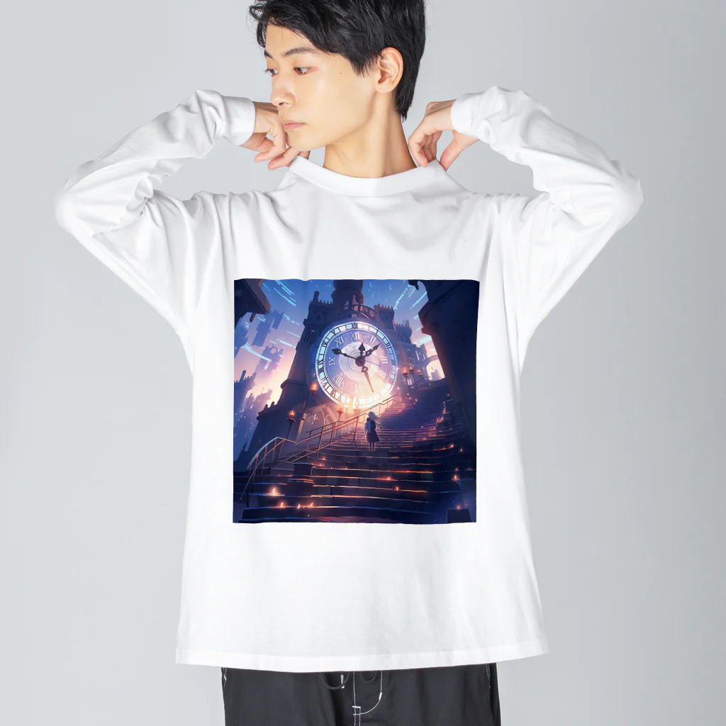 異世界召喚士の異世界の時計塔 Big Long Sleeve T-Shirt