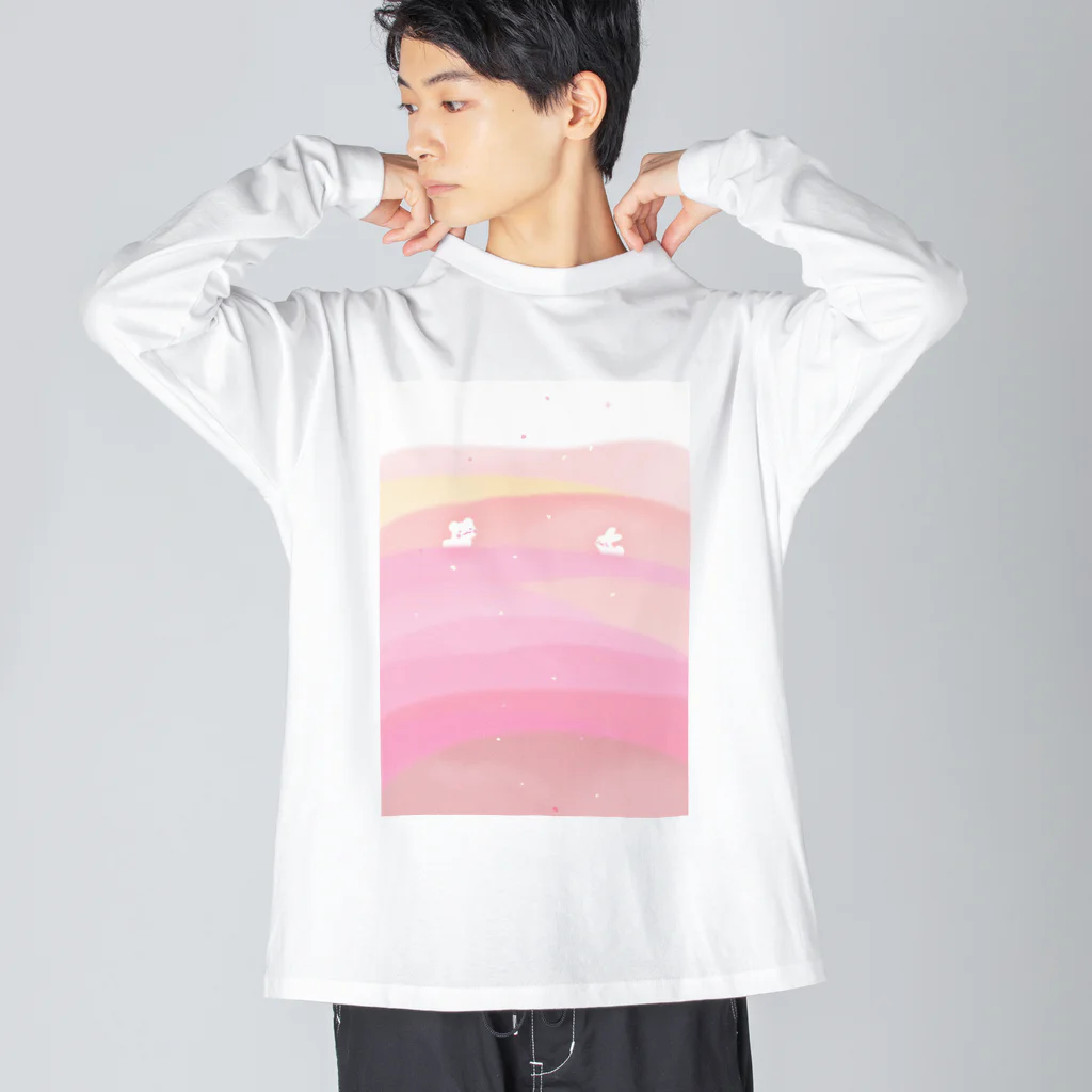 いさきのれいなのやさしい風が吹く Big Long Sleeve T-Shirt