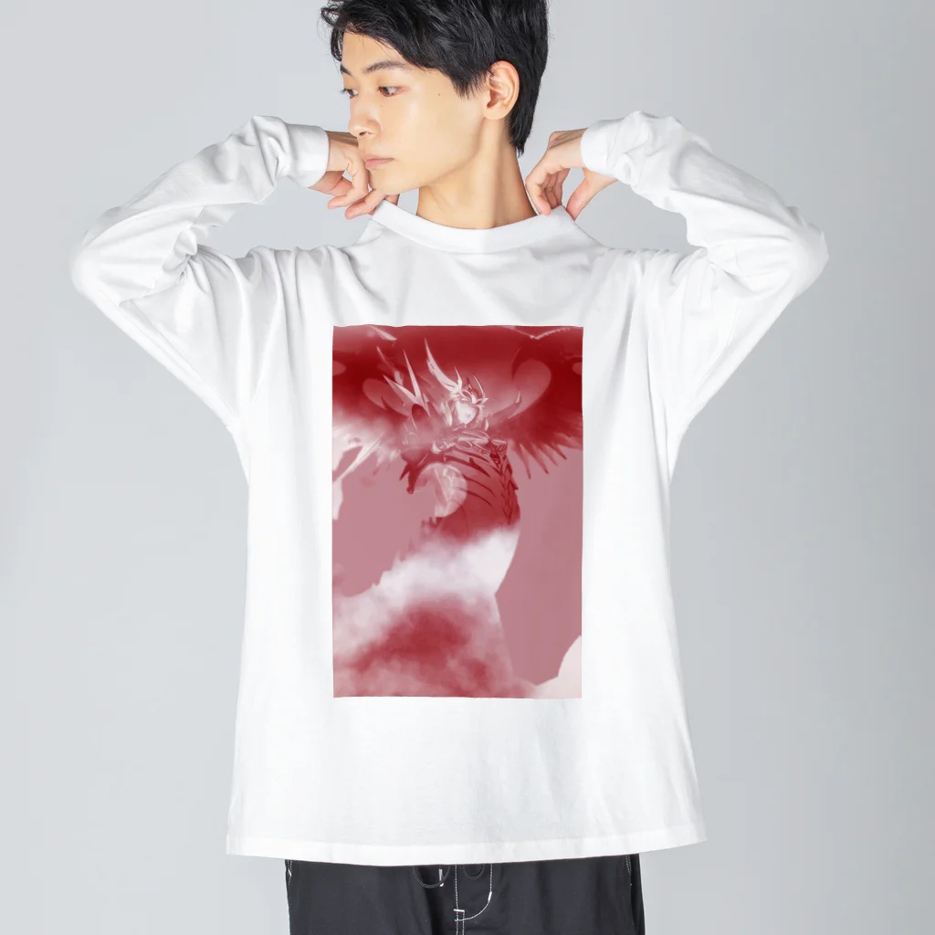 F・Y のMoonDevil（赤） Big Long Sleeve T-Shirt