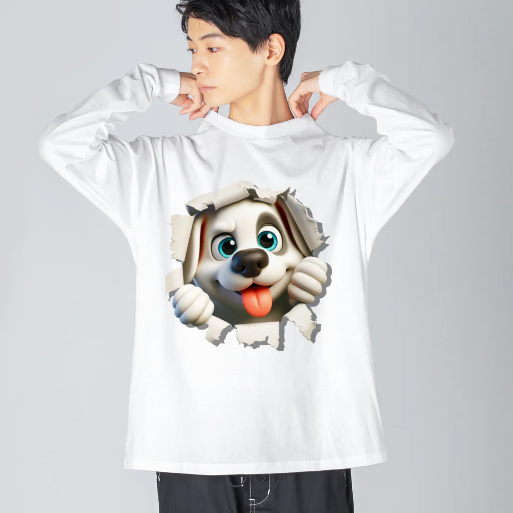 sectorのNaughty dog ビッグシルエットロングスリーブTシャツ