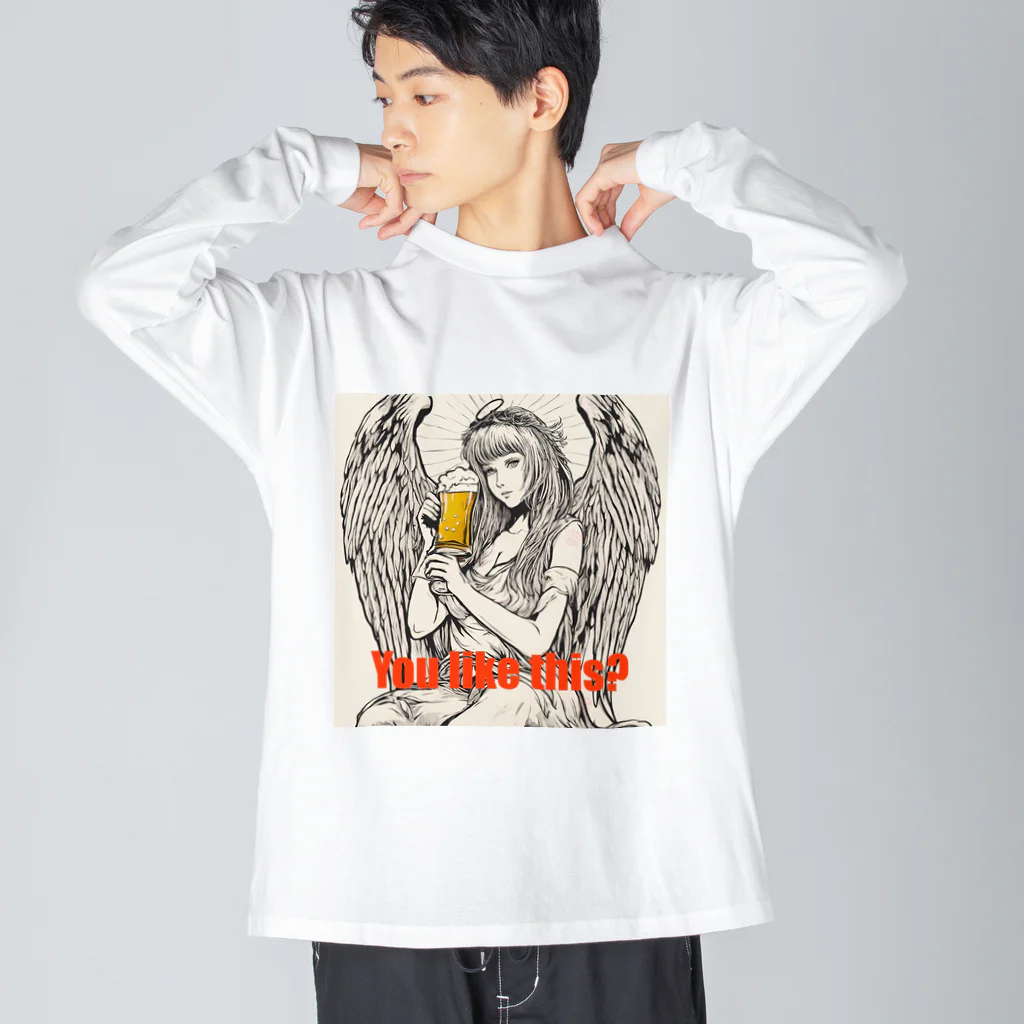 パイルドライバーのAngel beer Big Long Sleeve T-Shirt