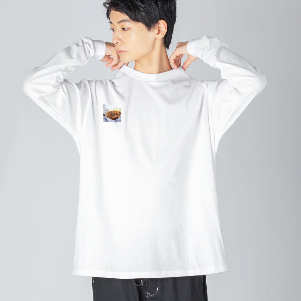 camper's dogの可愛いの天才　ちゃたまる　 Big Long Sleeve T-Shirt