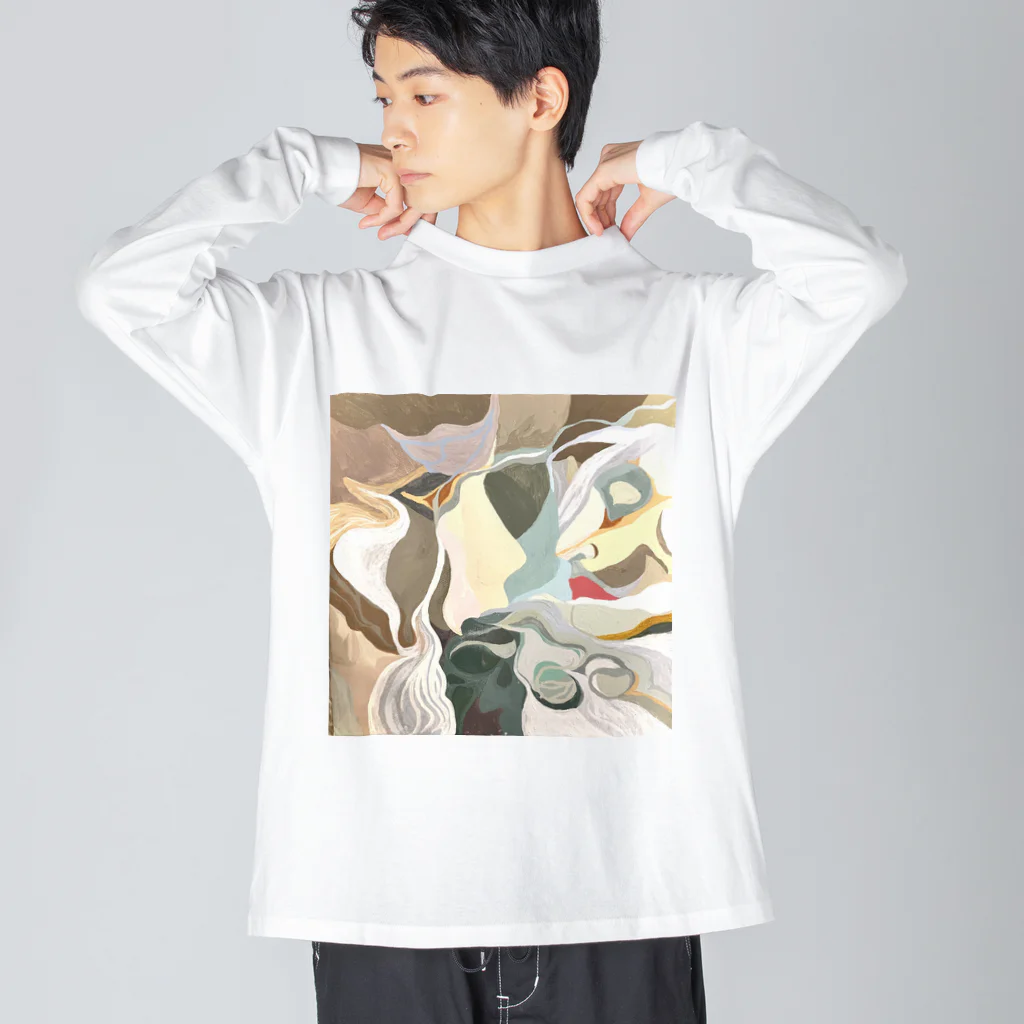 kirokokeshiのuntitled ビッグシルエットロングスリーブTシャツ