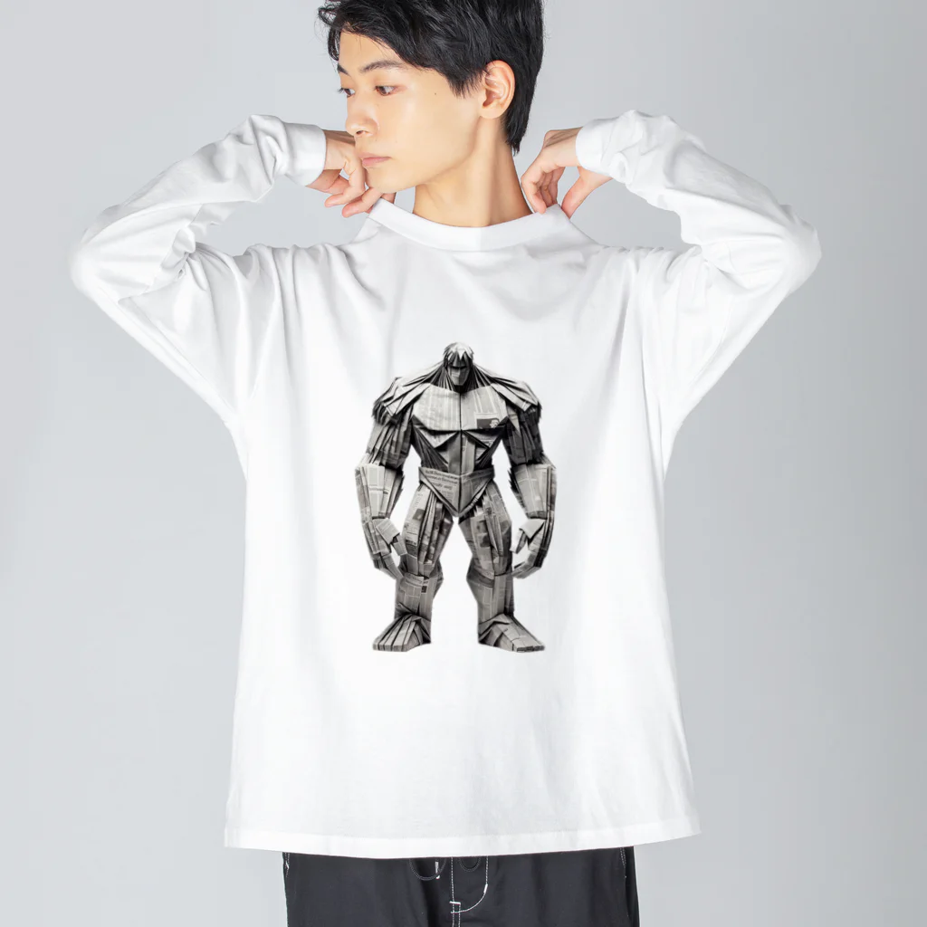 hoodie styleの巨人のオリーガミ Big Long Sleeve T-Shirt