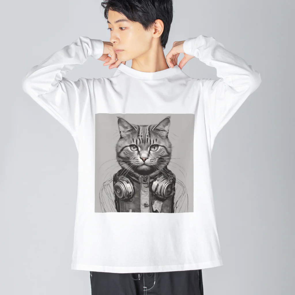 aichan1227のDJミャオズ ビッグシルエットロングスリーブTシャツ