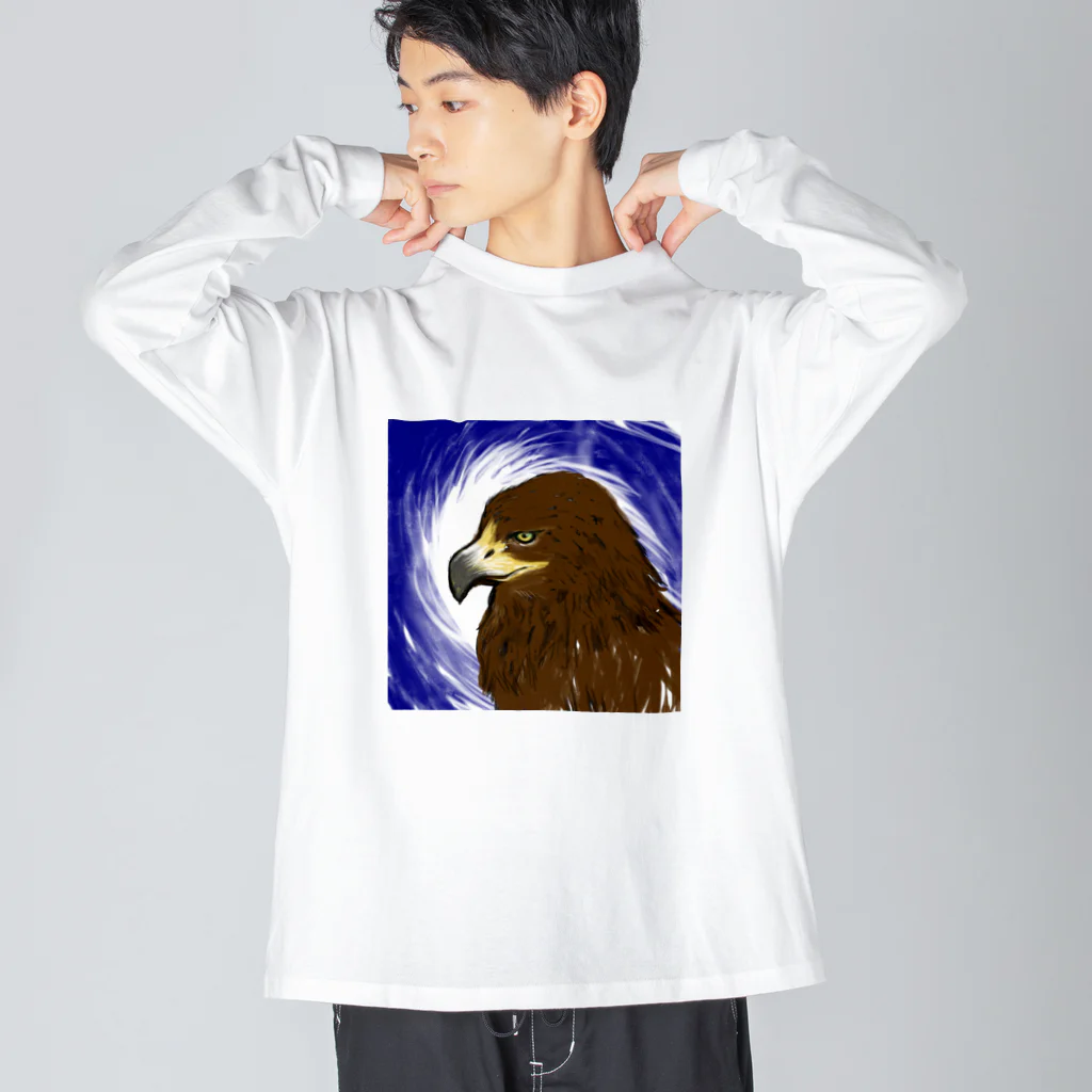 ネコグラシの不屈のイヌワシ Big Long Sleeve T-Shirt