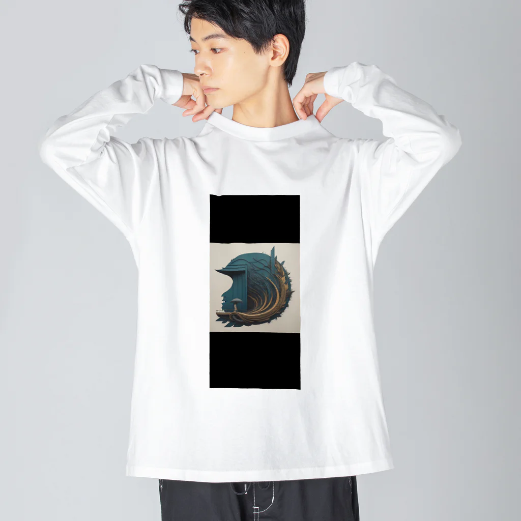 J-BRAVEの空想と妄想 Big Long Sleeve T-Shirt