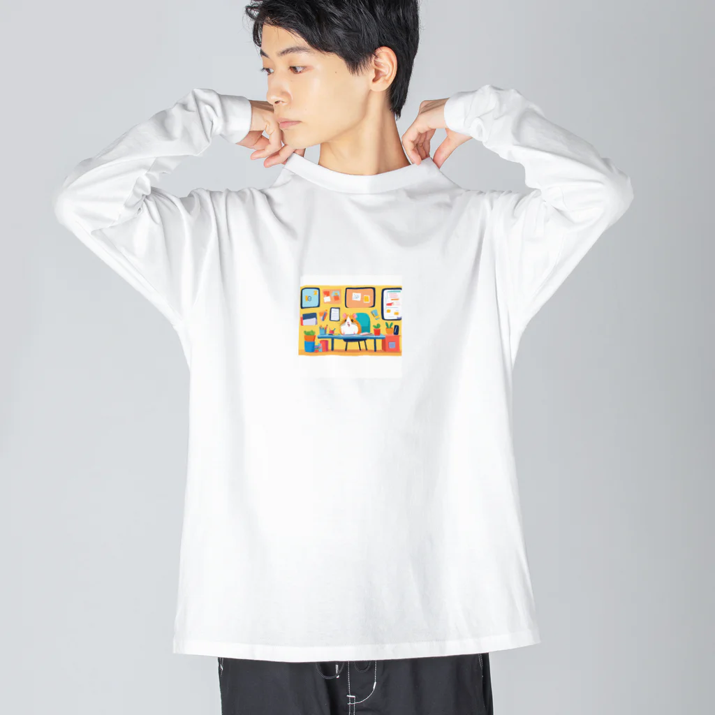 bam0508の仕事場のハムスター Big Long Sleeve T-Shirt