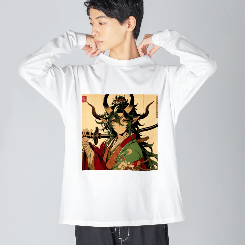 -----k-----の翠嵐（すいらん） Big Long Sleeve T-Shirt