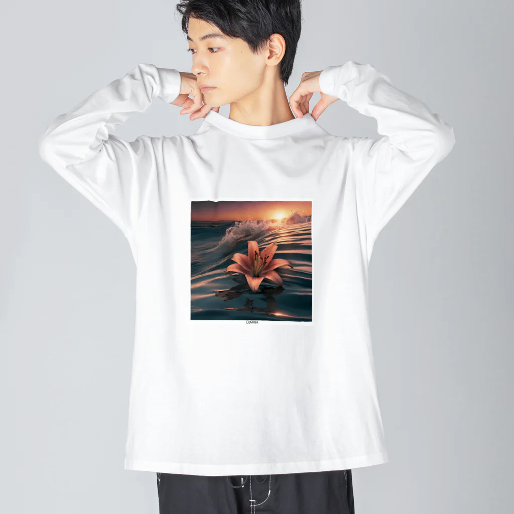 Luminaの百合の魂 Big Long Sleeve T-Shirt