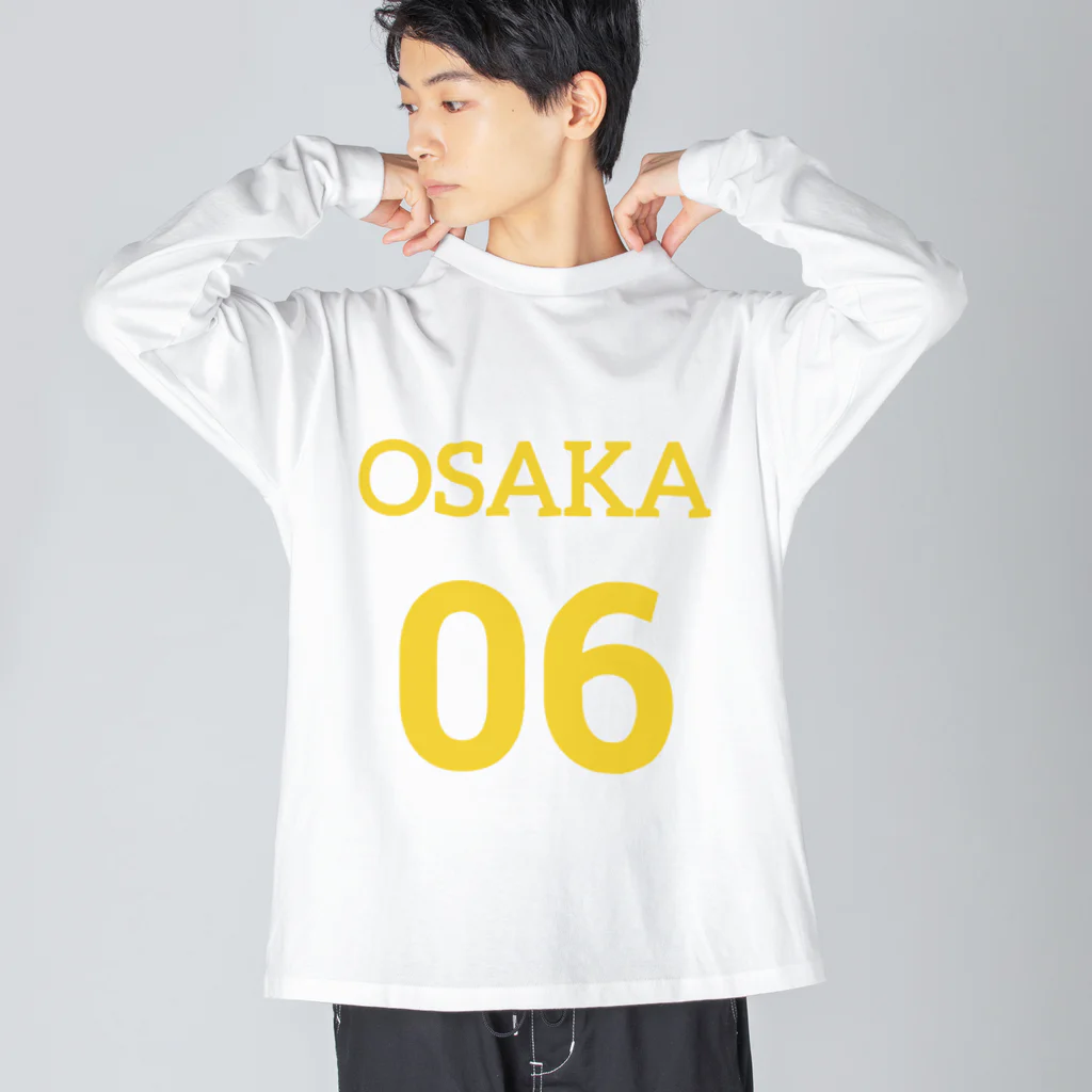 y-sukeの大阪アイテム ビッグシルエットロングスリーブTシャツ