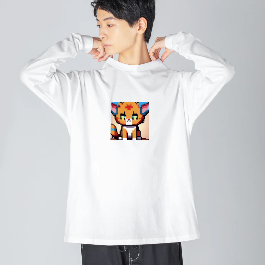 Zeeeebraのにゃんピー ビッグシルエットロングスリーブTシャツ