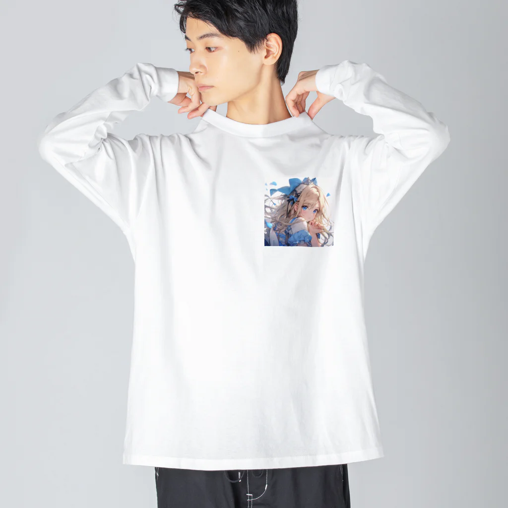 シルバームーンコーストの金髪少女シリーズ1 Big Long Sleeve T-Shirt