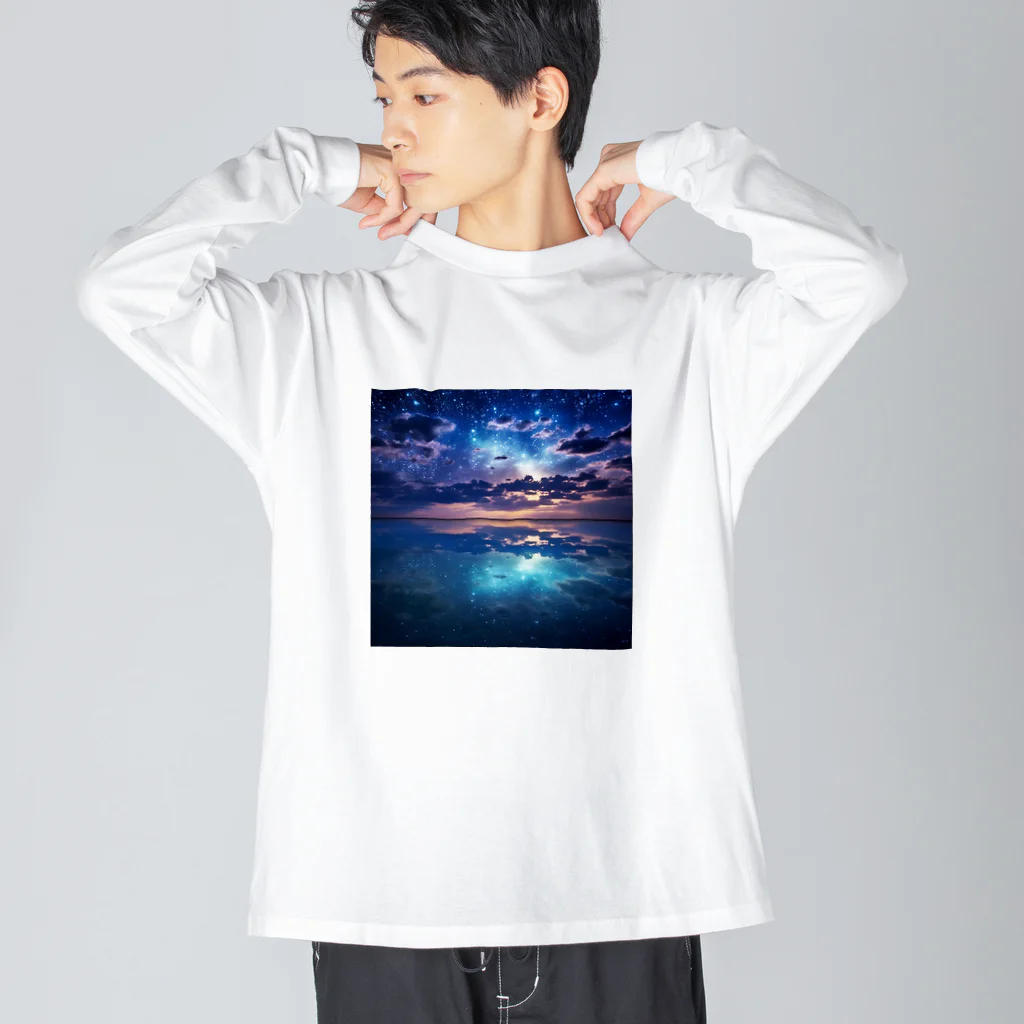 MargueriteのDream lake ビッグシルエットロングスリーブTシャツ