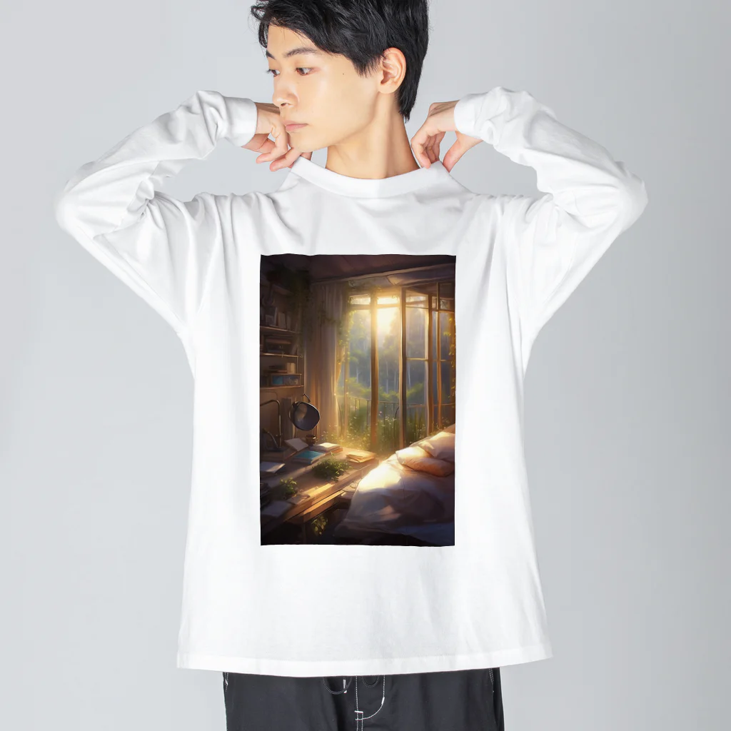 Fu_kaの朝陽アイテム Big Long Sleeve T-Shirt