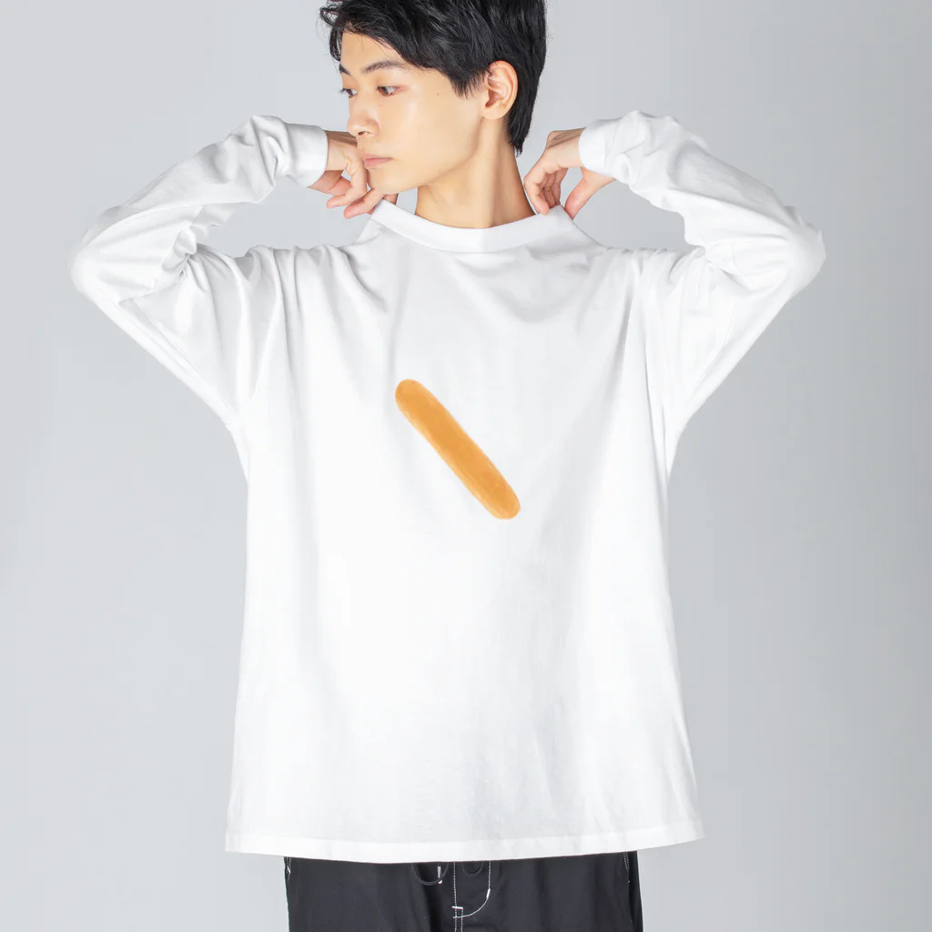 scbのスティックぱ〜ん Big Long Sleeve T-Shirt