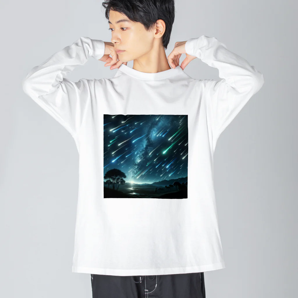 daruman77の流星群 Big Long Sleeve T-Shirt