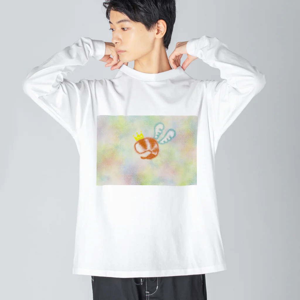 えび3尾のエビえんじぇるくん Big Long Sleeve T-Shirt