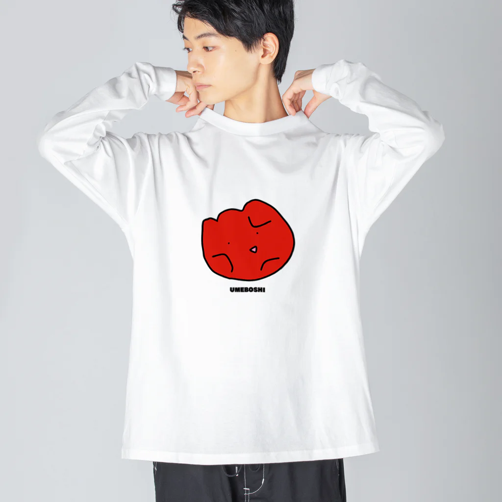 サラダサムライのウメボシさん Big Long Sleeve T-Shirt