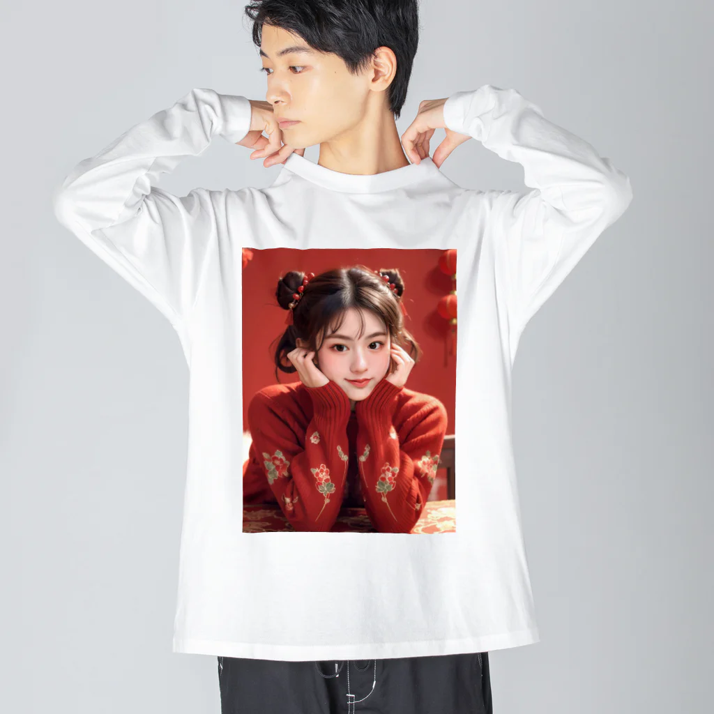 沢村 愛梨 Official Shopの沢村 愛梨 公式グッズ 第2弾 ビッグシルエットロングスリーブTシャツ