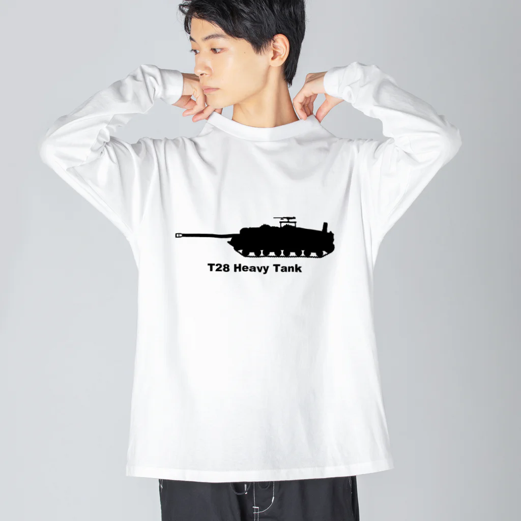 puikkoのT28重戦車 Big Long Sleeve T-Shirt