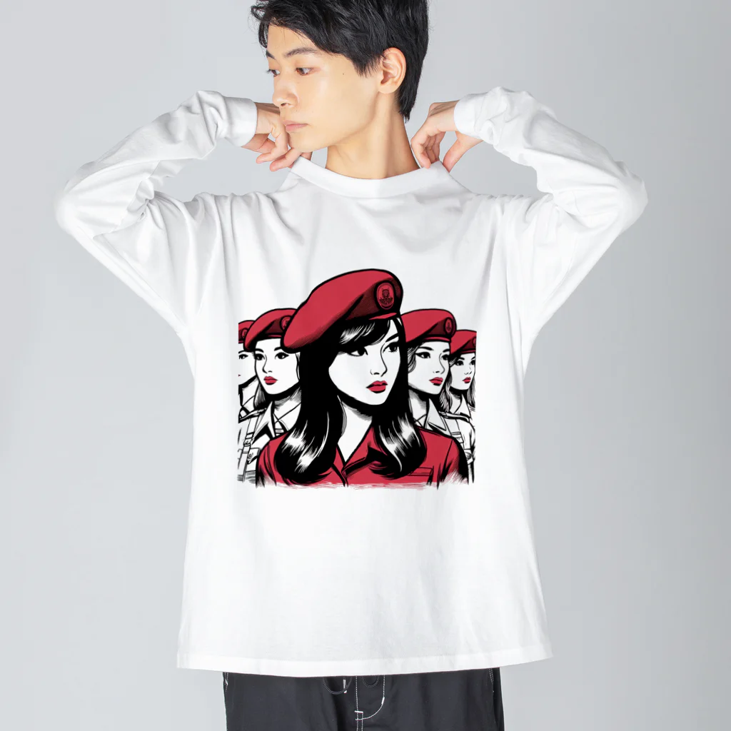 UNchan(あんちゃん)    ★unlimited★の山猫部隊 Big Long Sleeve T-Shirt