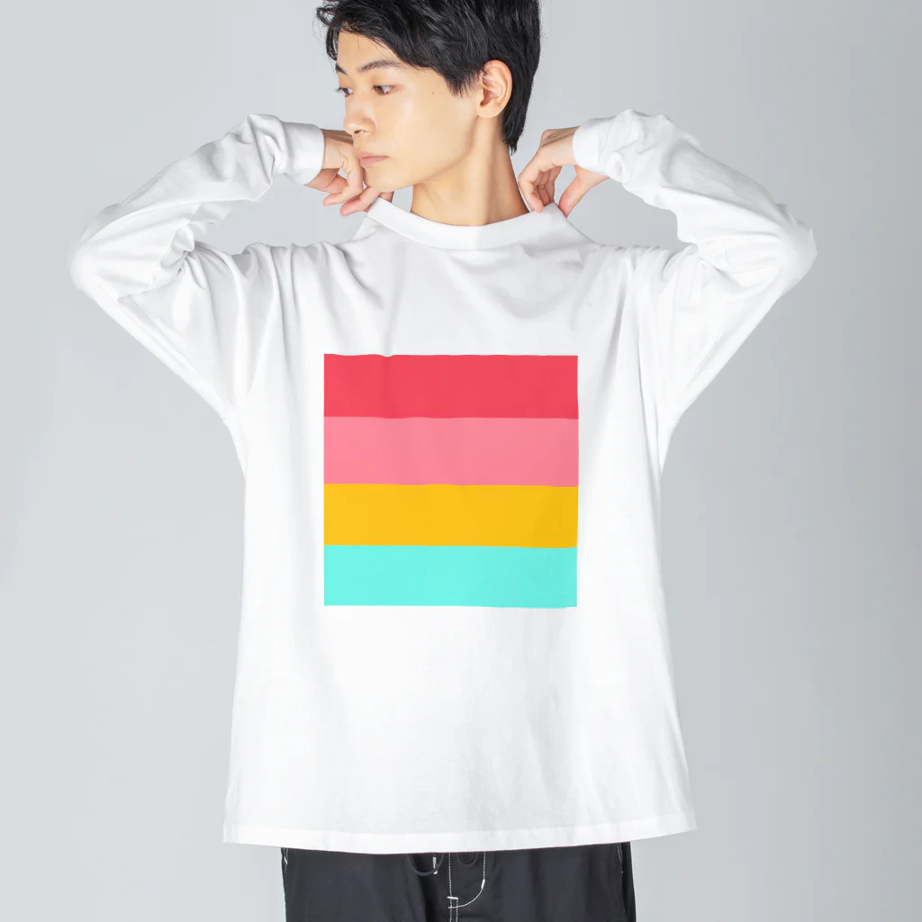 Tech & Trendのシンプル Big Long Sleeve T-Shirt