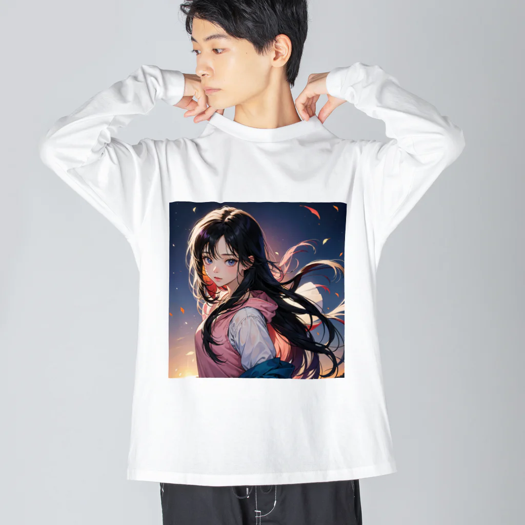 さくらオリジナルグッズのさくら Big Long Sleeve T-Shirt