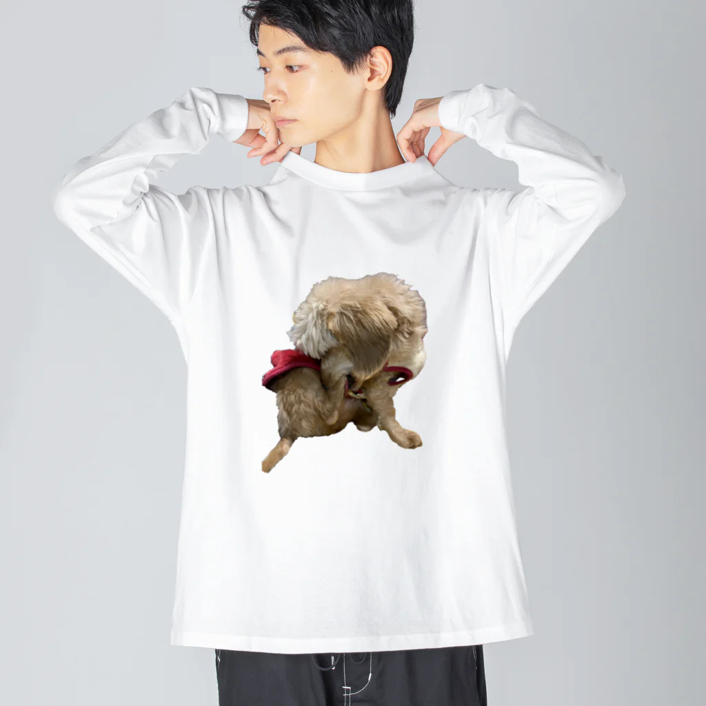 Ruice-Iceの犬　ガジガジ Big Long Sleeve T-Shirt