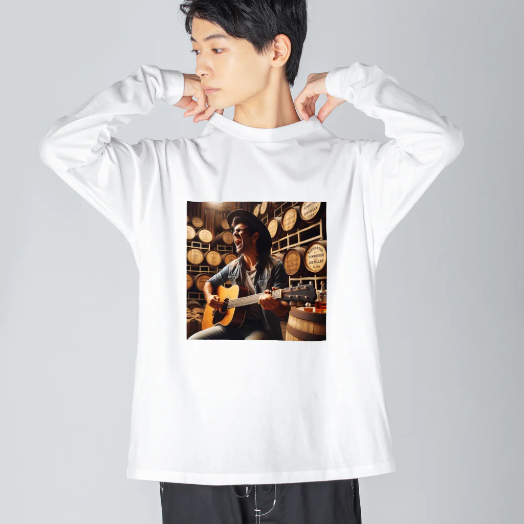 age3mのテネシーブルース Big Long Sleeve T-Shirt