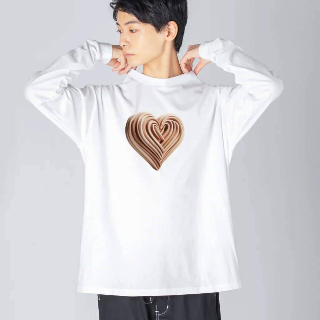 JUPITERのウッドハート❤️ Big Long Sleeve T-Shirt