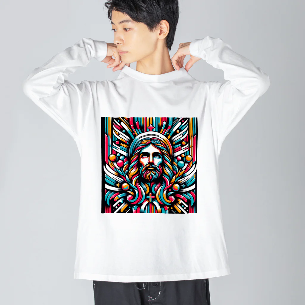 Kuris-DesignのThanks GOD,I'm alive. Big Long Sleeve T-Shirt