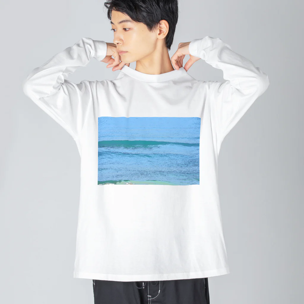 SSD-coのWAVE ビッグシルエットロングスリーブTシャツ