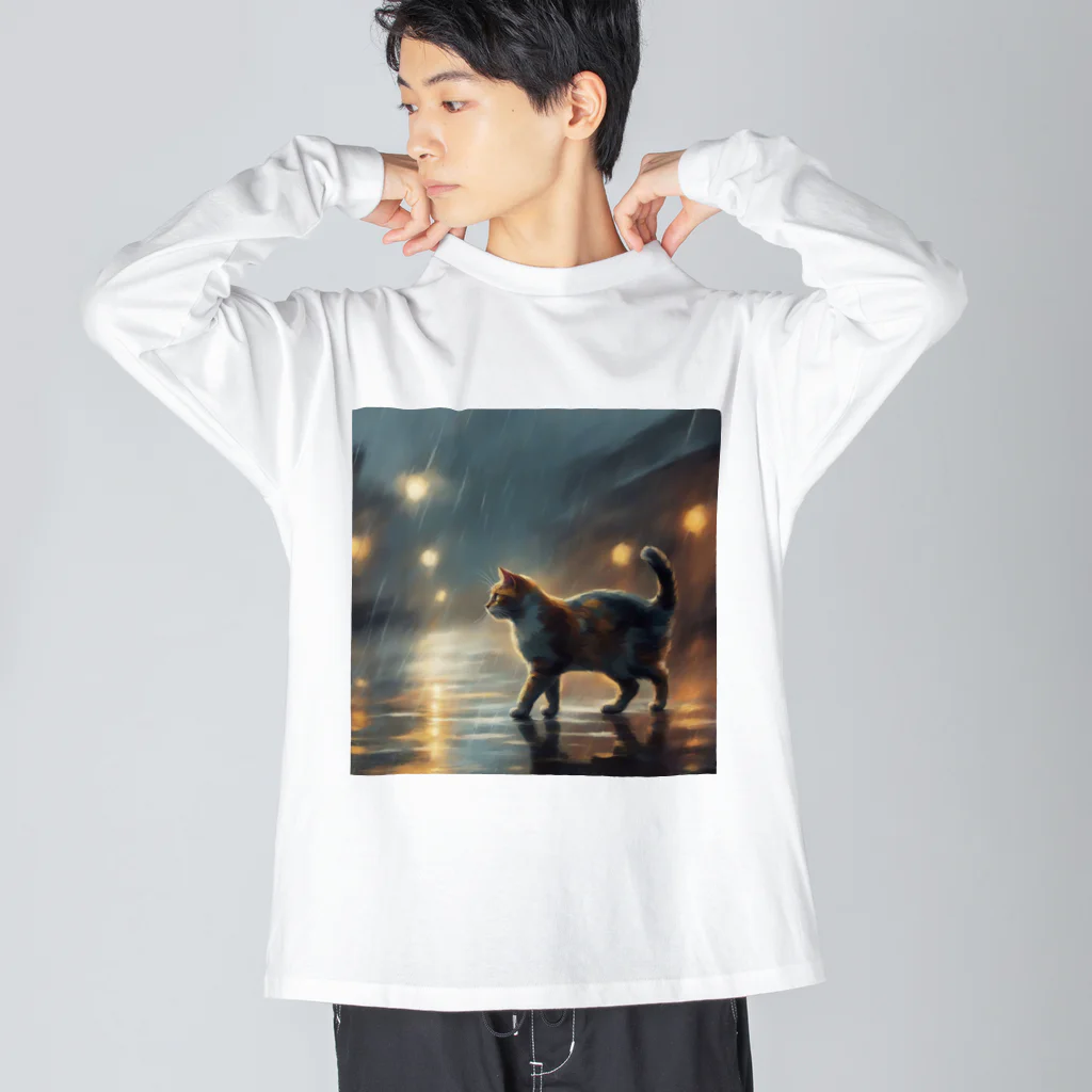 THE NOBLE LIGHTのひとりぼっちのエール Big Long Sleeve T-Shirt