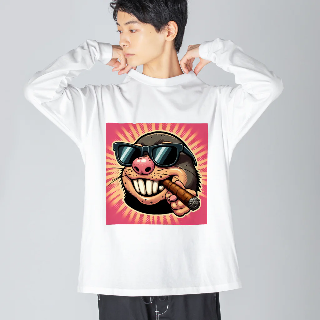 kaherukunのギャンモグ ビッグシルエットロングスリーブTシャツ