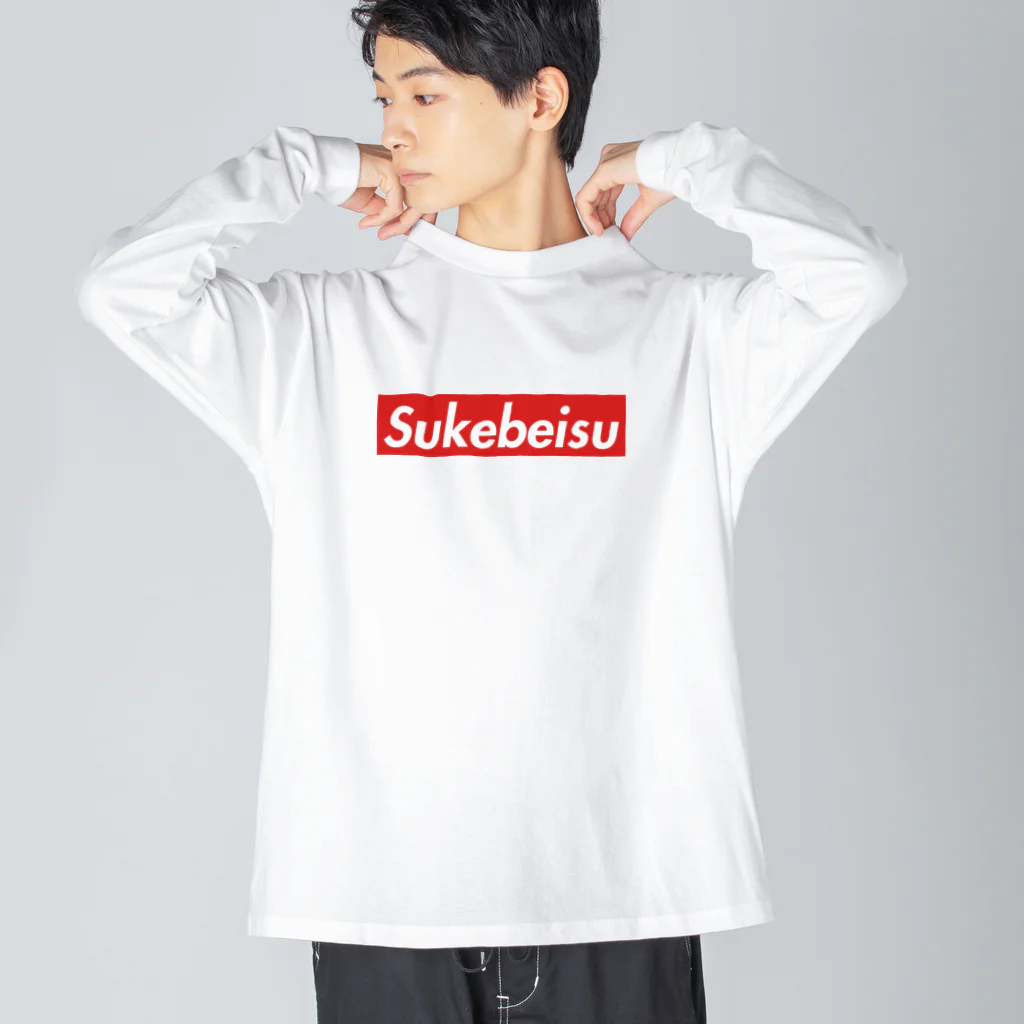 大便愚茶子のSukebeisu ビッグシルエットロングスリーブTシャツ