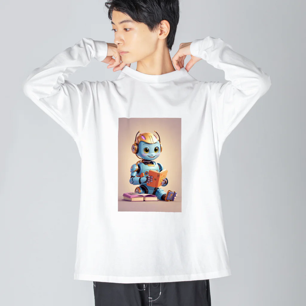 dorakiti0712のAI子どもロボット「リーディくん」 Big Long Sleeve T-Shirt