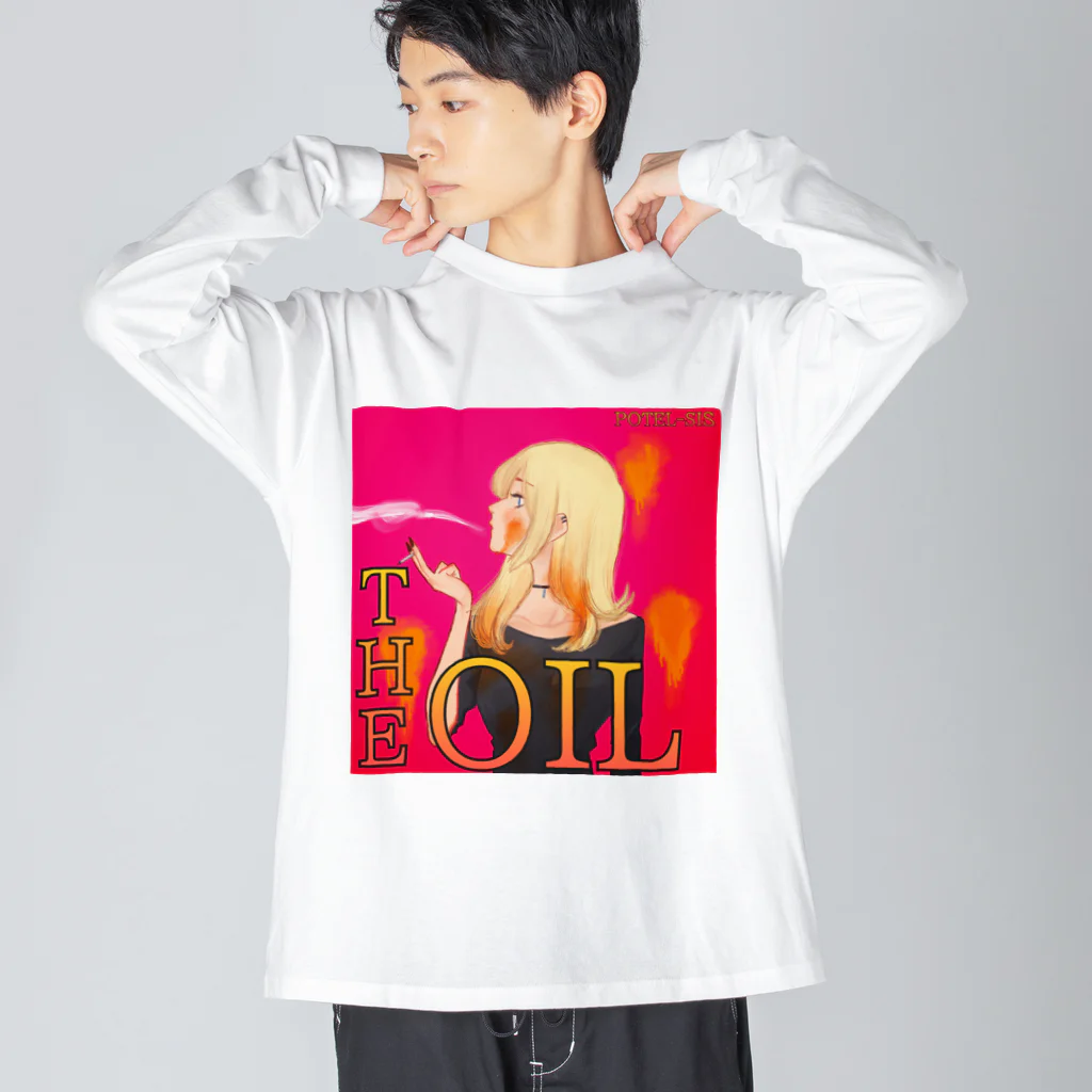 POTEL-SISのTHE OIL （ジ・オイル）グッズ ビッグシルエットロングスリーブTシャツ