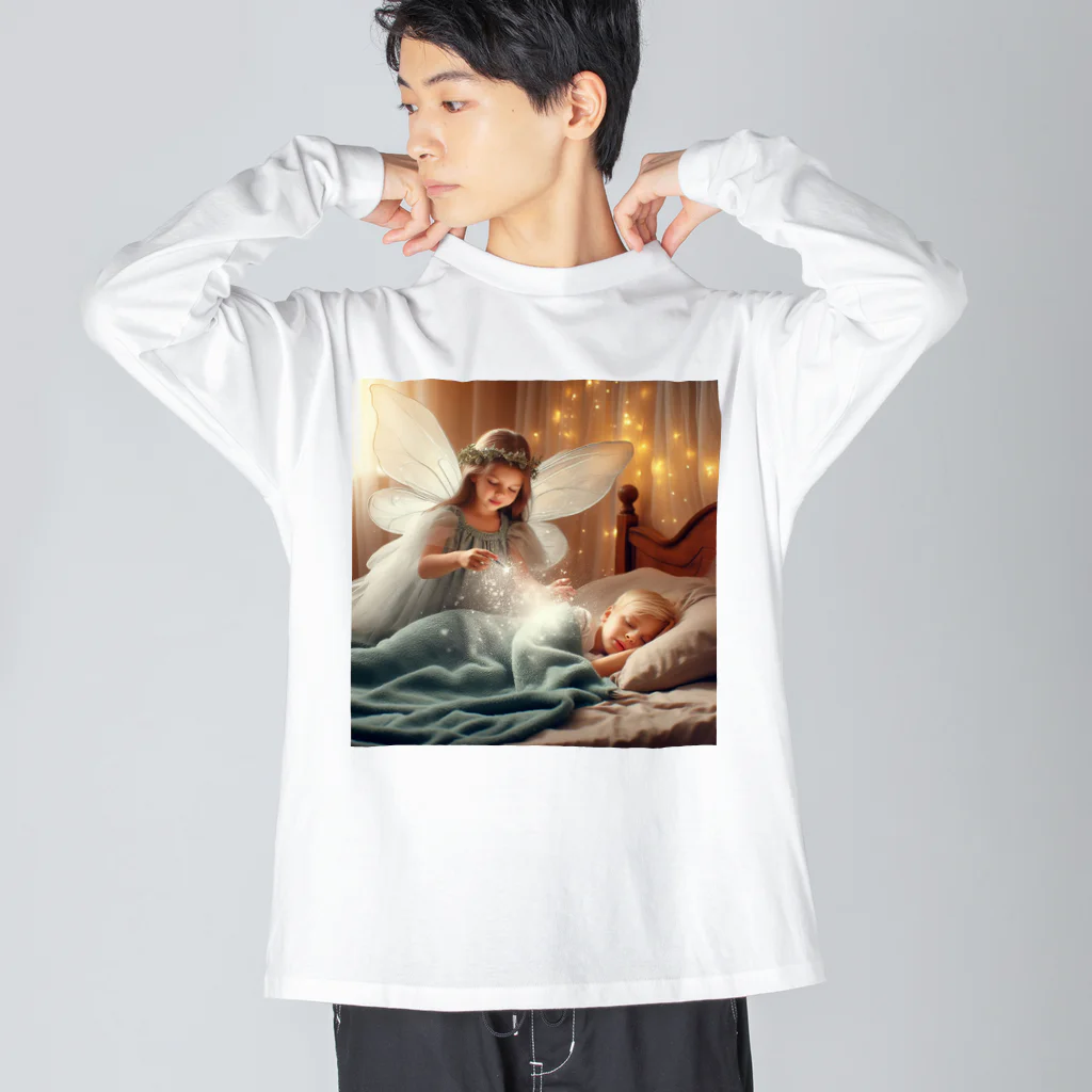 風光と妖精の素敵な夢 Big Long Sleeve T-Shirt