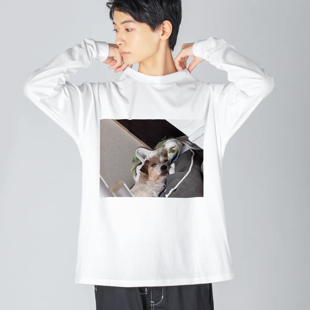 マイペース サンタさんの二度寝常習犯 サンタさん Big Long Sleeve T-Shirt