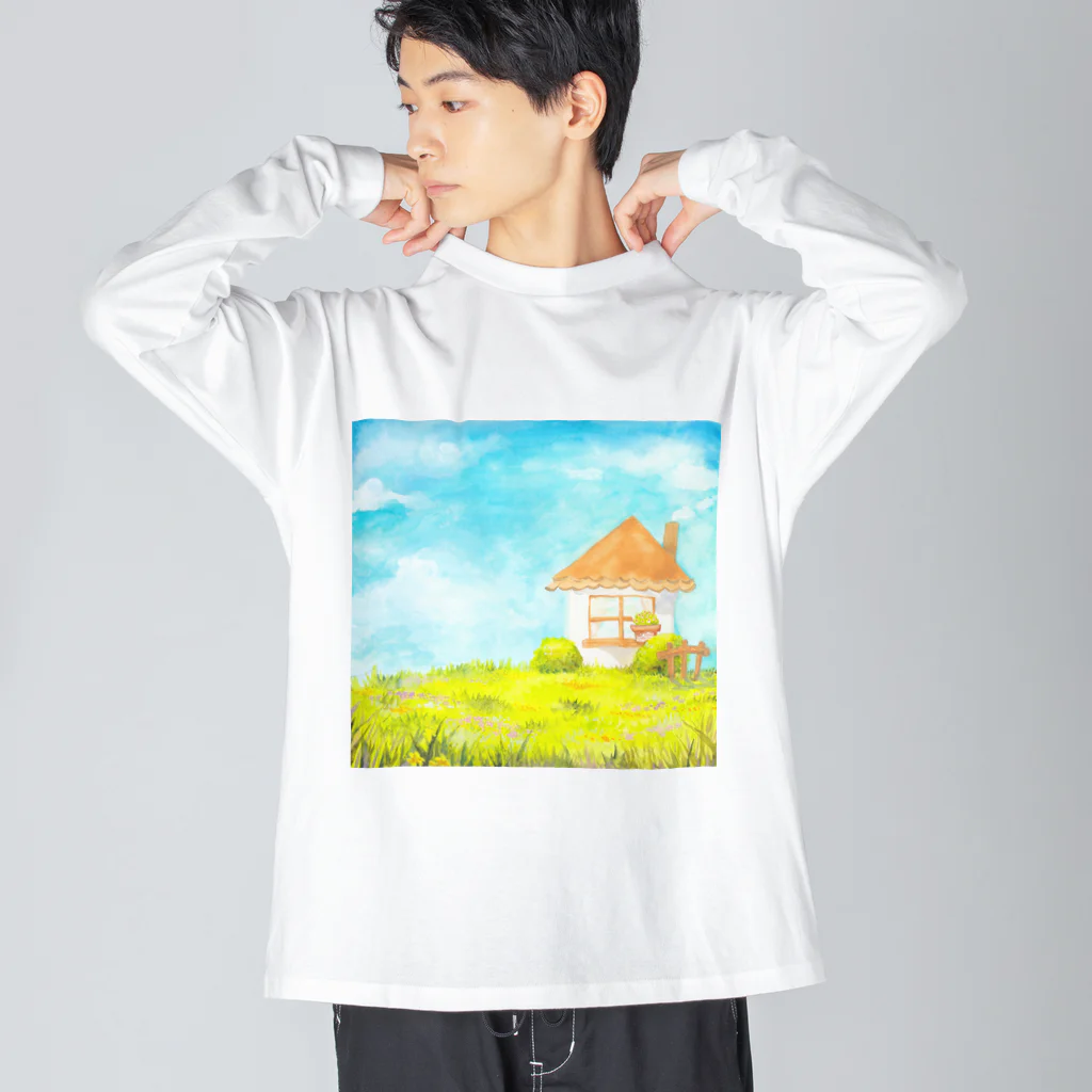 sakura_nakoのおうち ビッグシルエットロングスリーブTシャツ