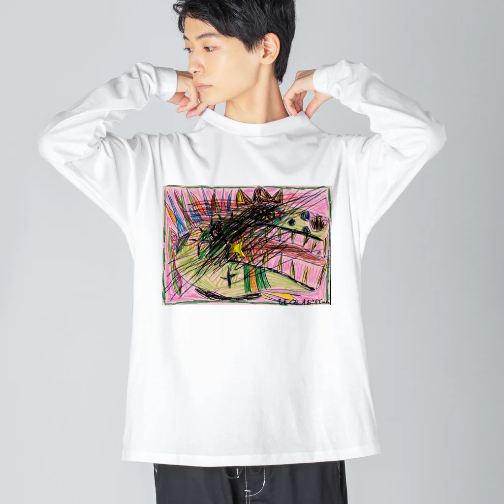 オおさかじゅんのパドガチャラ・ビッチー Big Long Sleeve T-Shirt
