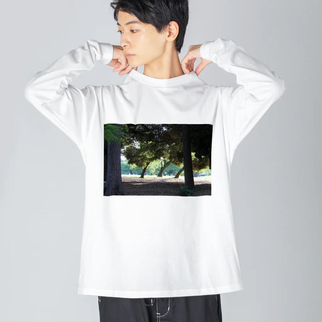 STELLAREOのおとぎの公園の木 Big Long Sleeve T-Shirt