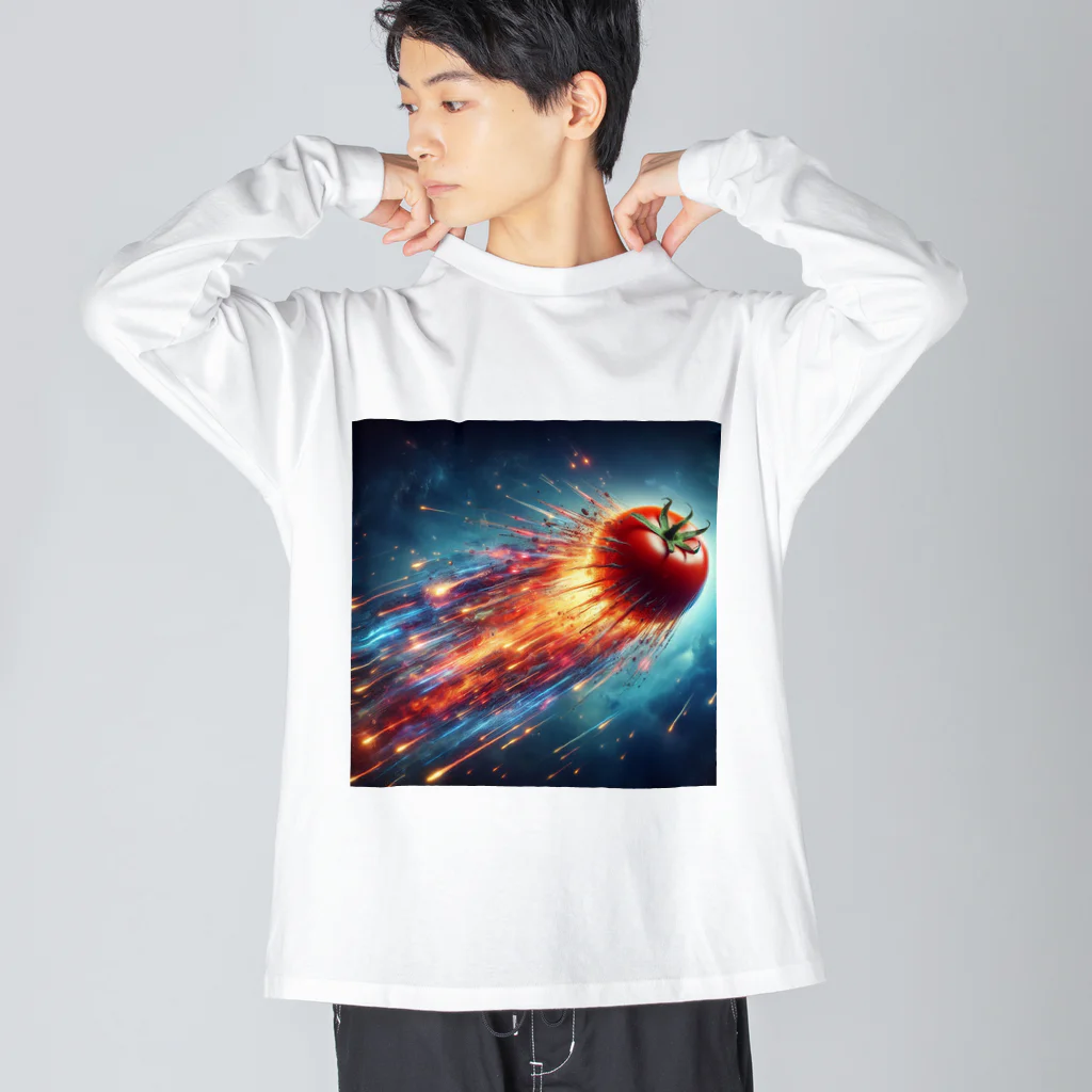 nyonsunの宝箱のトマトが世界を救う！？ Big Long Sleeve T-Shirt