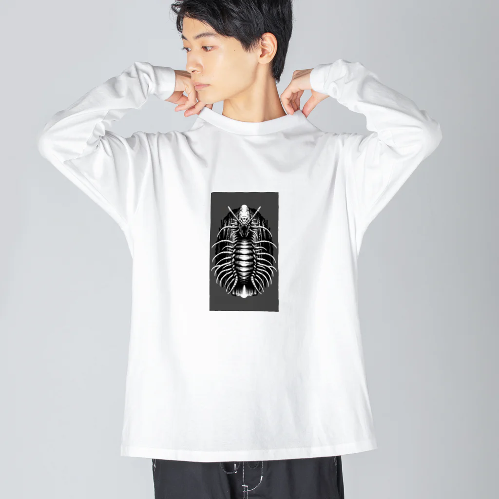 wa--sanの森ムカデ Big Long Sleeve T-Shirt