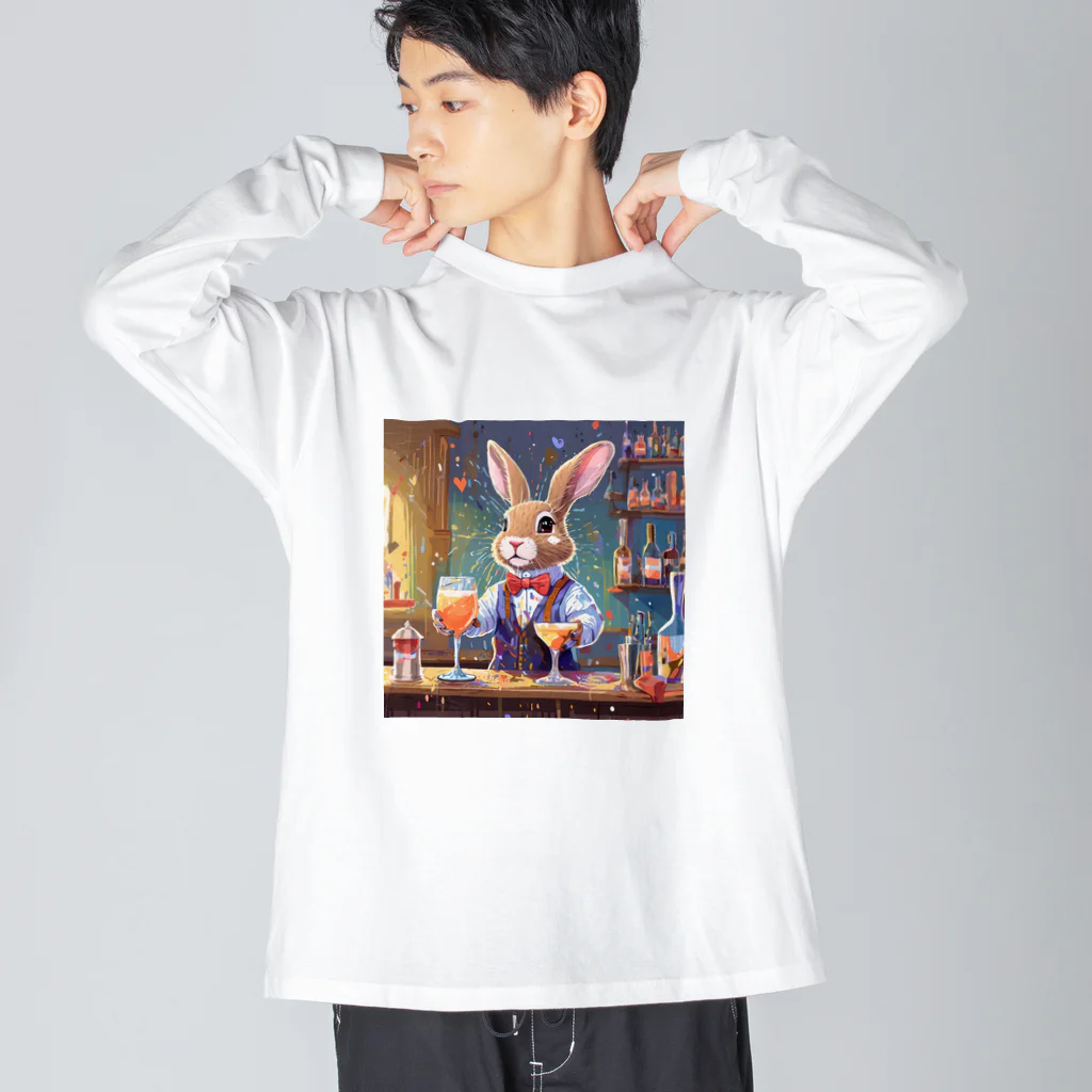 うさぎやのバーテンダーのうさぎ2 Big Long Sleeve T-Shirt