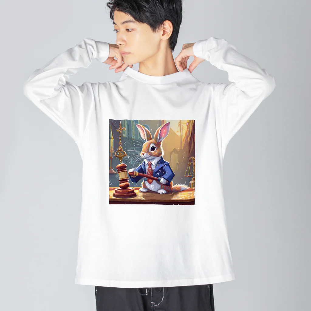 うさぎやの裁判官のうさぎ3 Big Long Sleeve T-Shirt