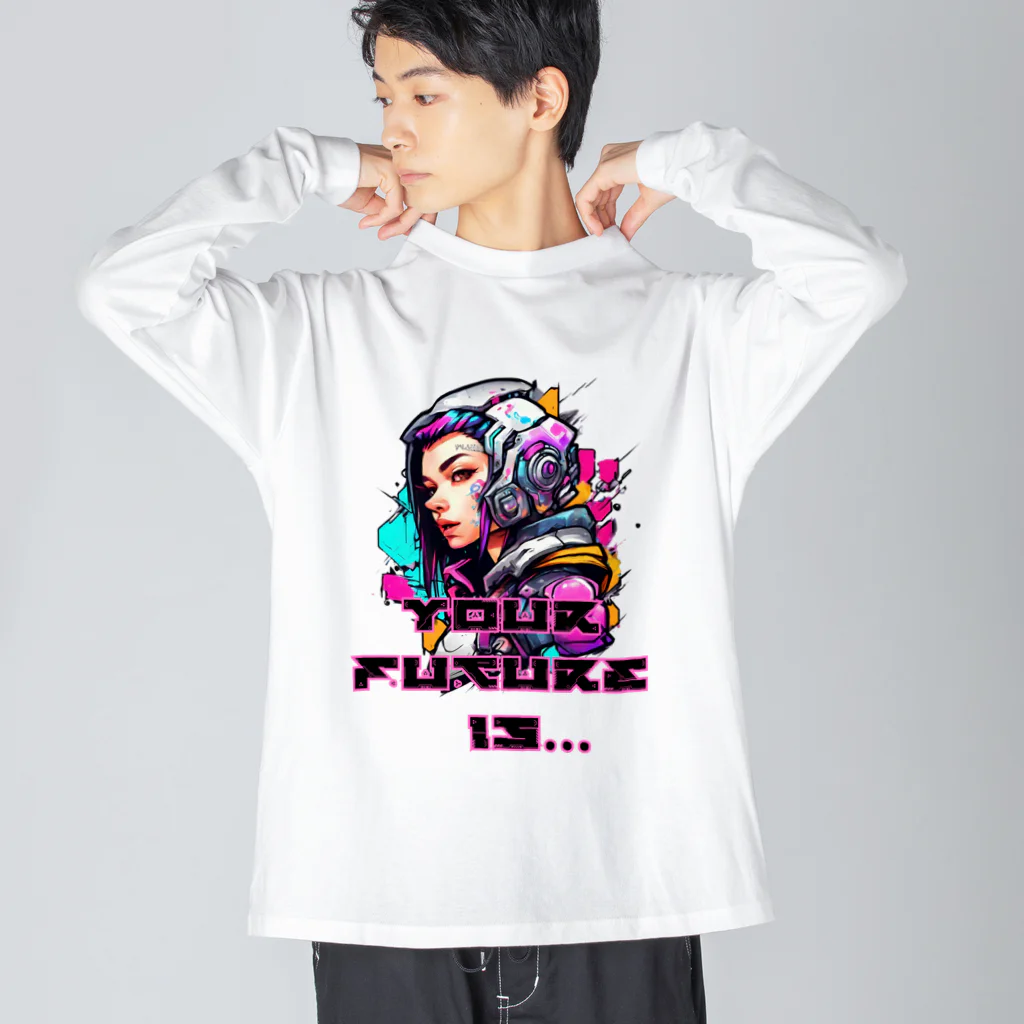 Dis GuapのYFI ビッグシルエットロングスリーブTシャツ