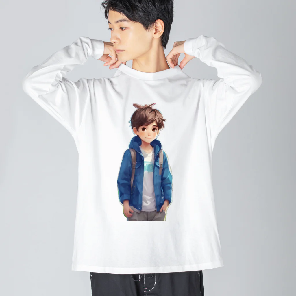 G-EICHISのCute boy A ビッグシルエットロングスリーブTシャツ