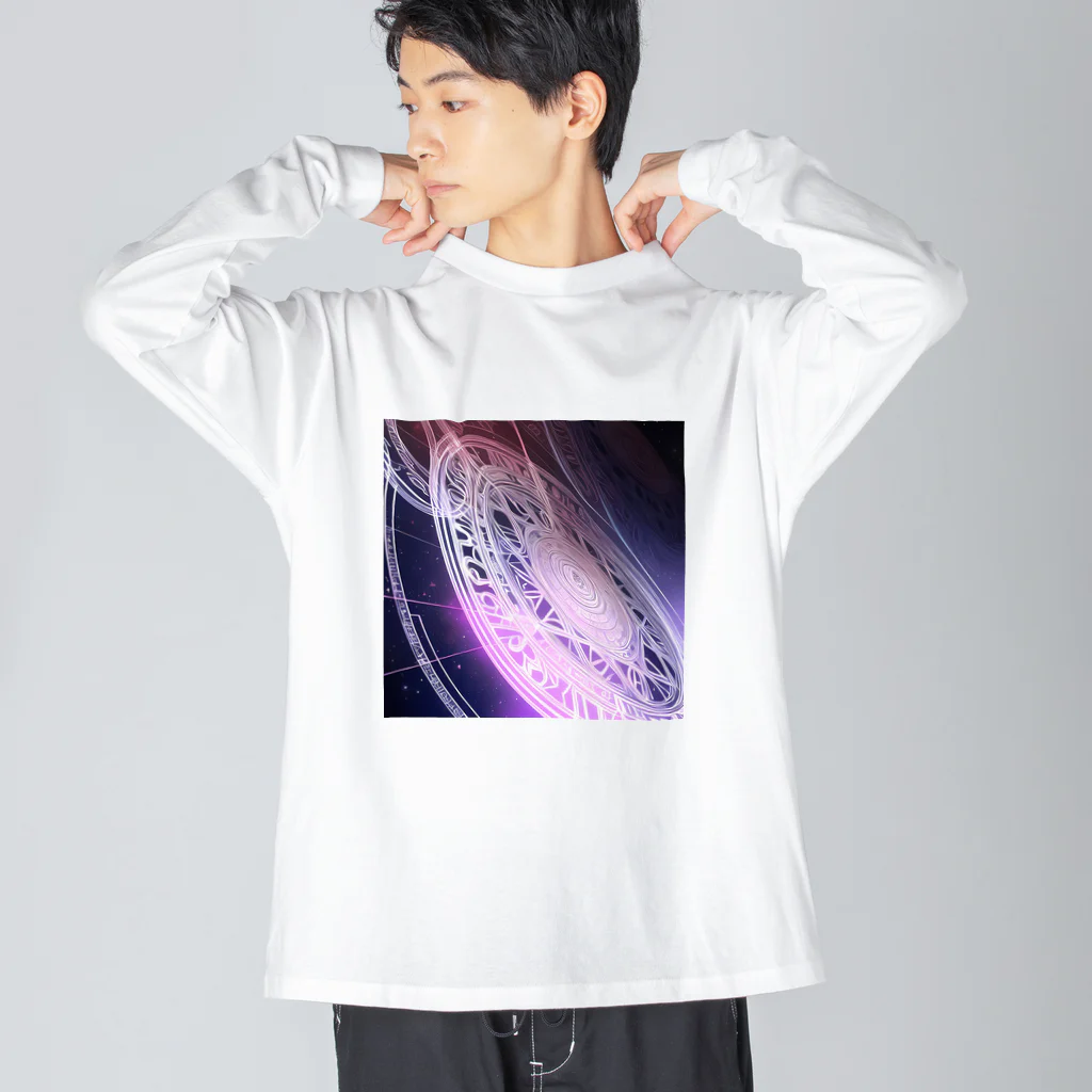 幻想の館の不思議模様・サークル Big Long Sleeve T-Shirt